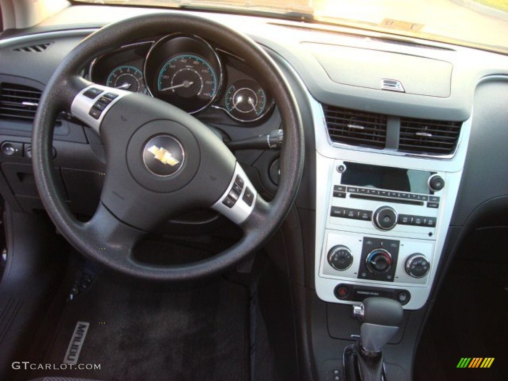 2008 Malibu LT Sedan - Black Granite Metallic / Titanium Gray photo #10