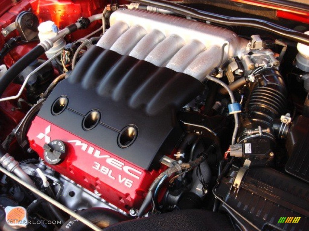 2008 Mitsubishi Galant RALLIART 3.8 Liter SOHC 24-Valve MIVEC V6 Engine Photo #52266652