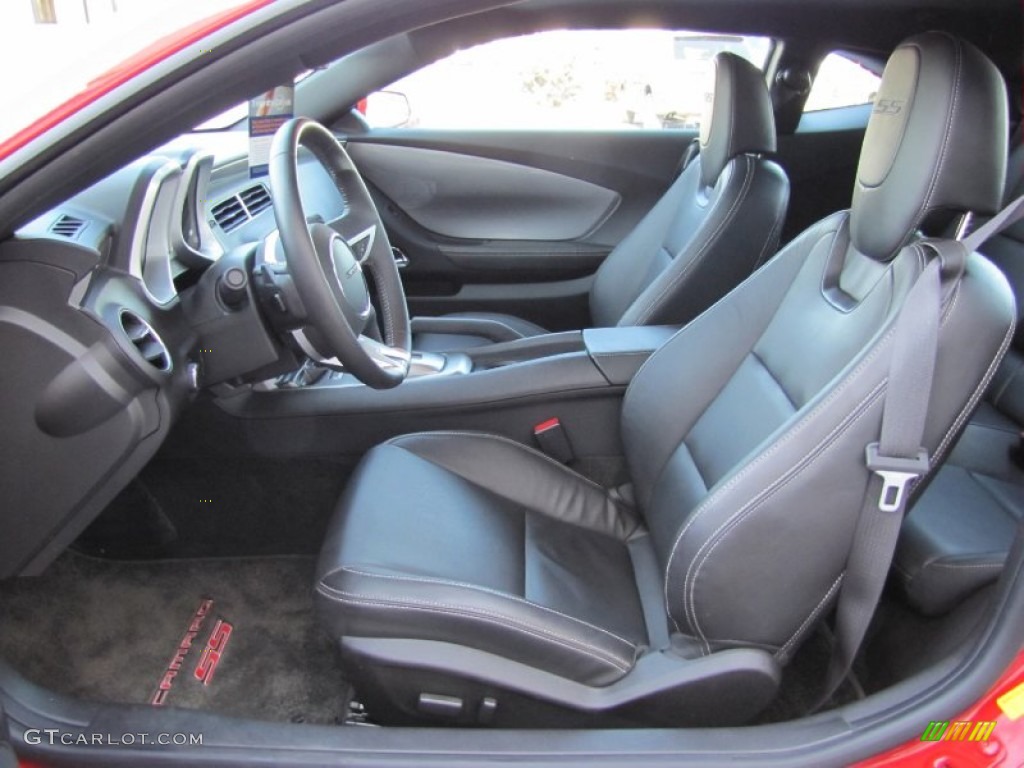 Black Interior 2010 Chevrolet Camaro SS/RS Coupe Photo #52267600