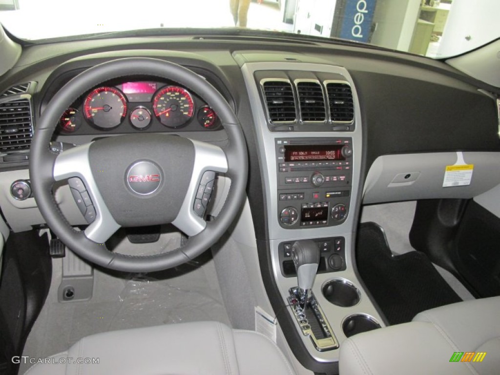2012 GMC Acadia SLT Light Titanium Dashboard Photo #52269865