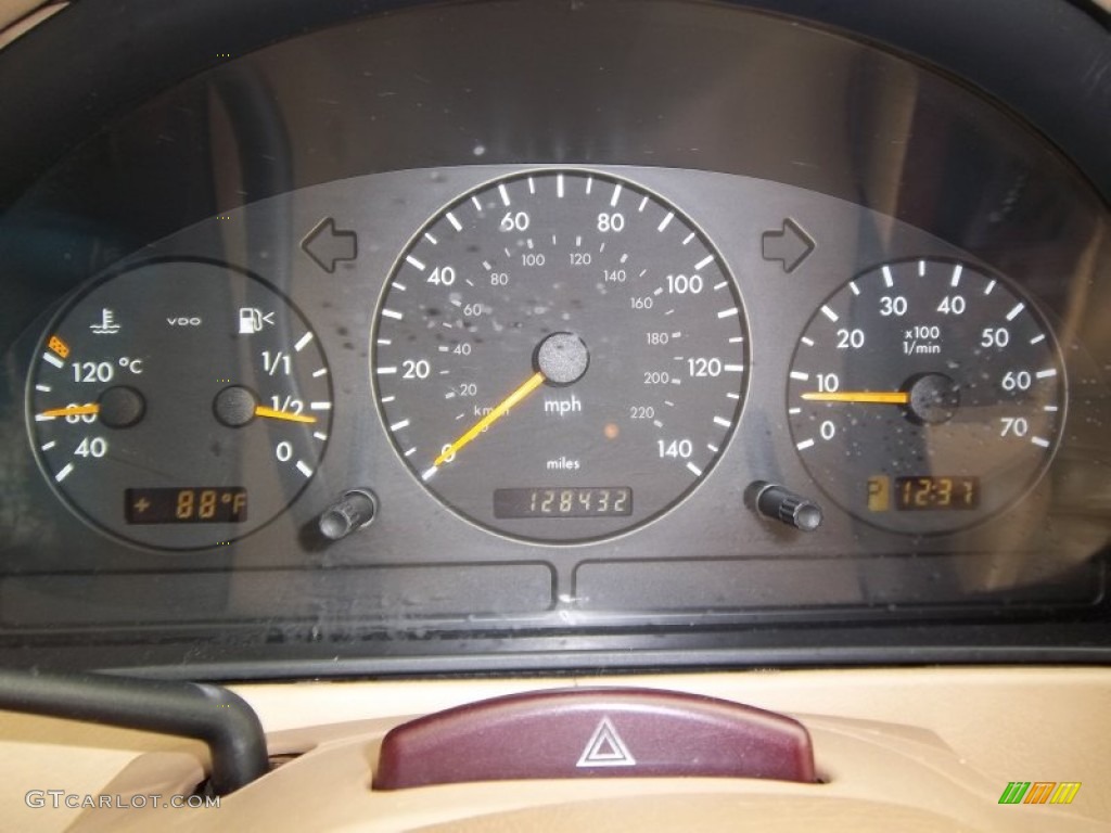 2001 ML 320 4Matic - Azure Blue Metallic / Java photo #10