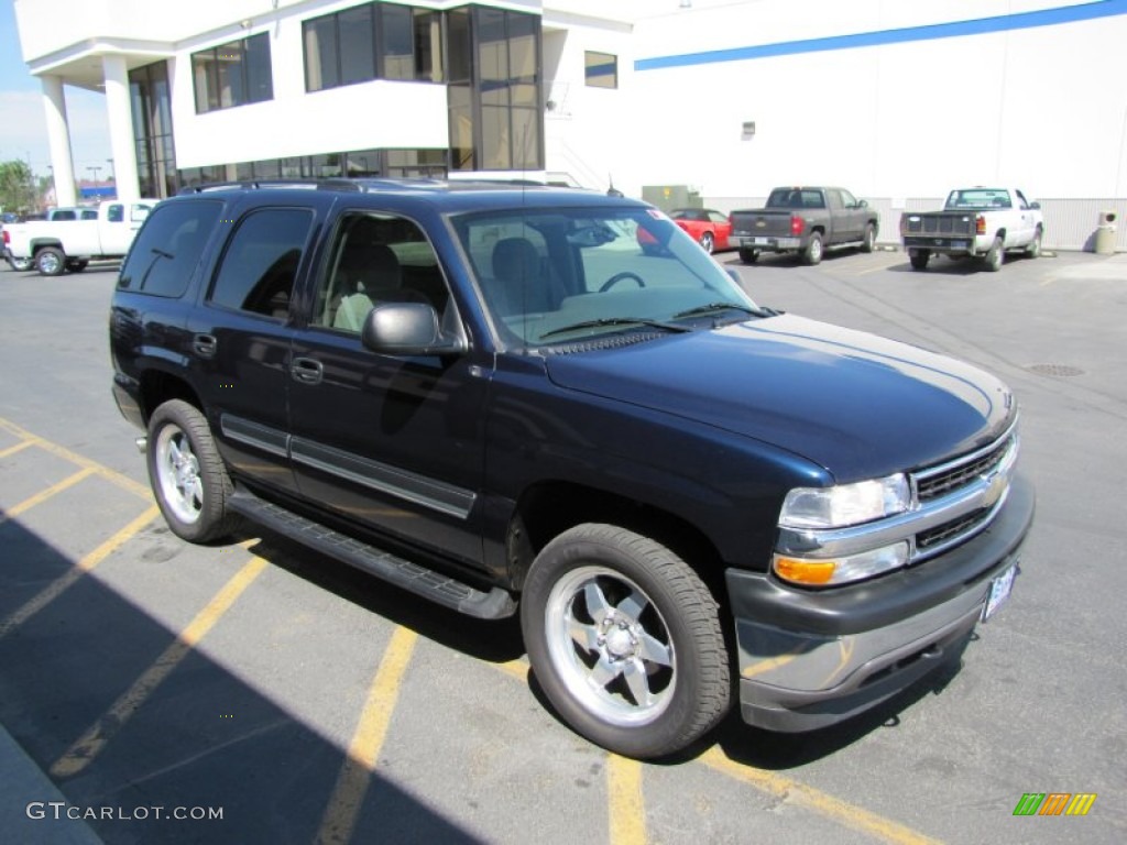 2005 Tahoe LS 4x4 - Dark Blue Metallic / Gray/Dark Charcoal photo #32