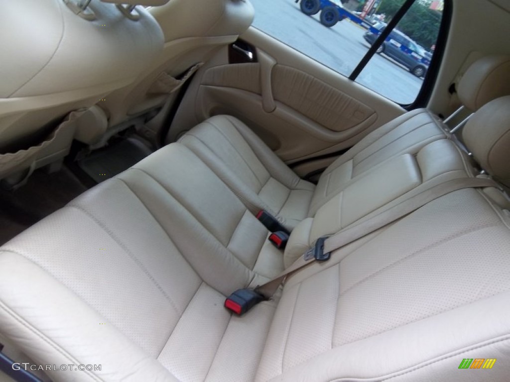 2001 ML 320 4Matic - Azure Blue Metallic / Java photo #13