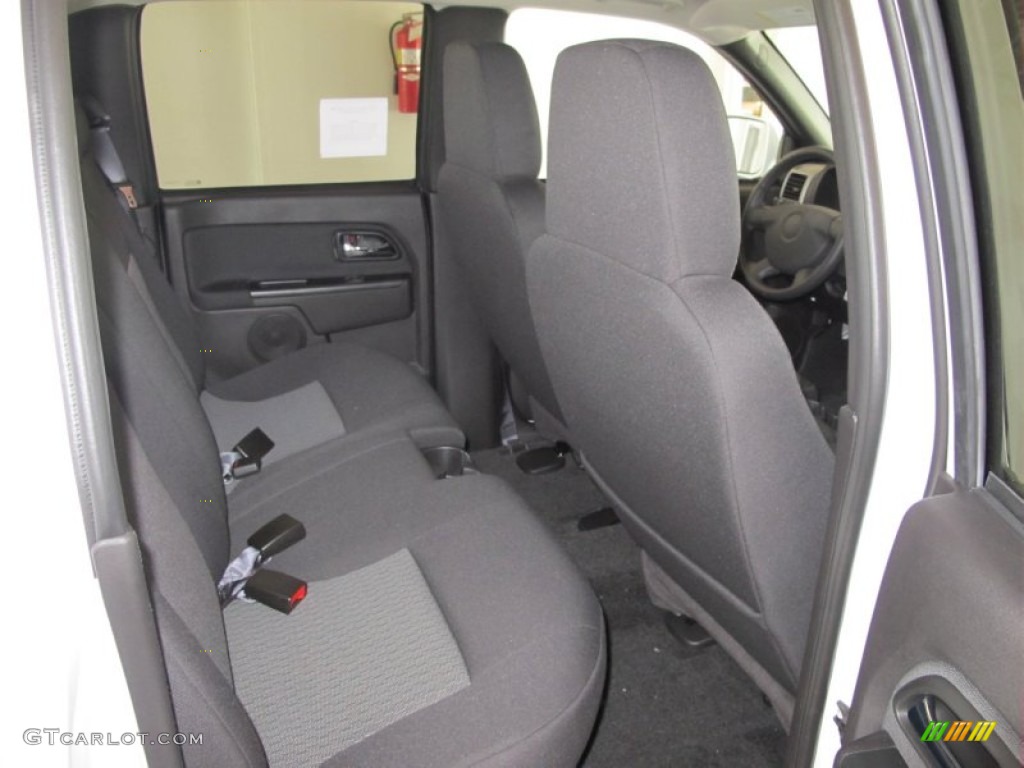 Ebony Interior 2012 GMC Canyon SLE Extended Cab Photo #52270051