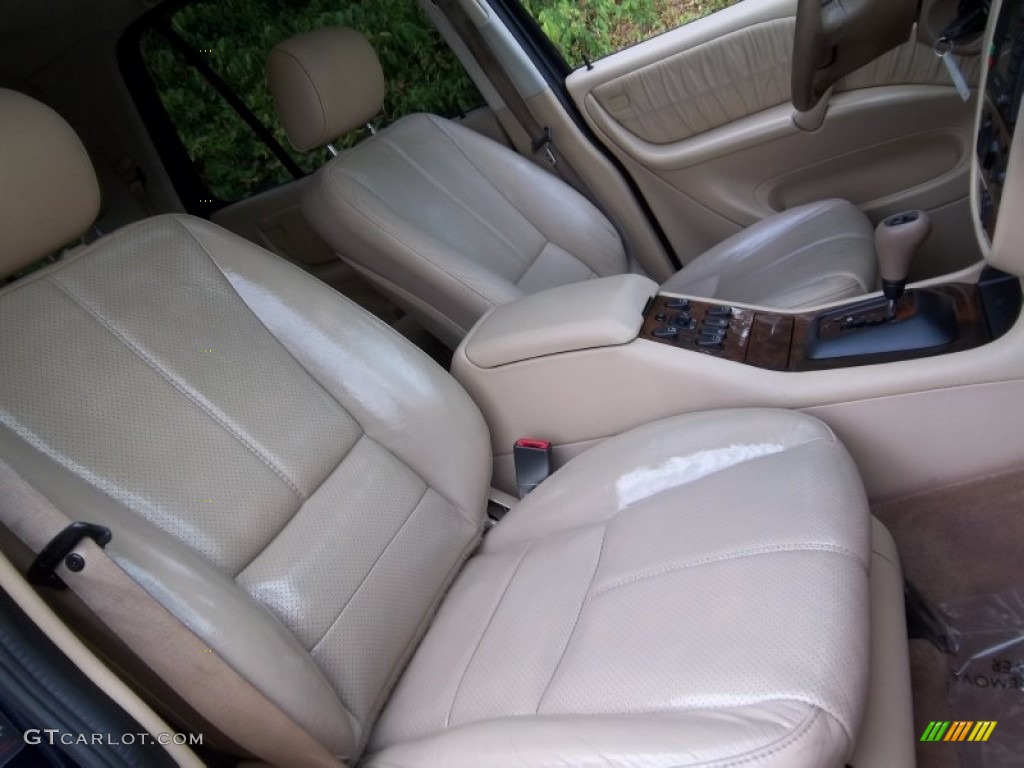 2001 ML 320 4Matic - Azure Blue Metallic / Java photo #15
