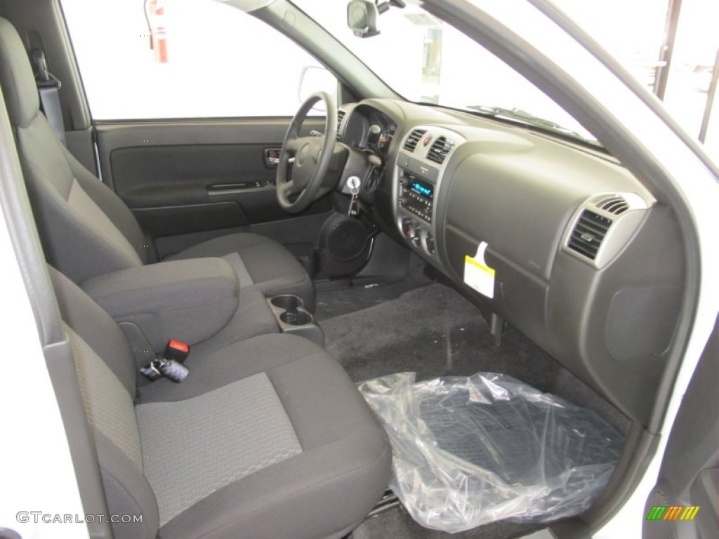 Ebony Interior 2012 GMC Canyon SLE Extended Cab Photo #52270081