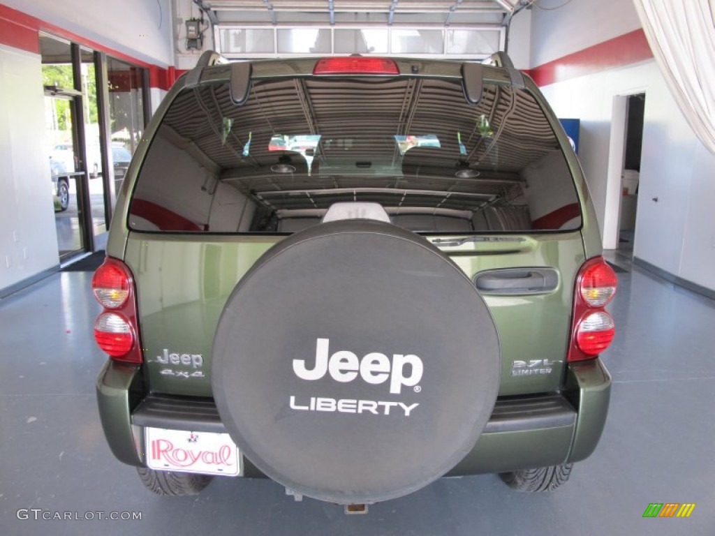 2006 Liberty Limited 4x4 - Jeep Green Metallic / Khaki photo #3