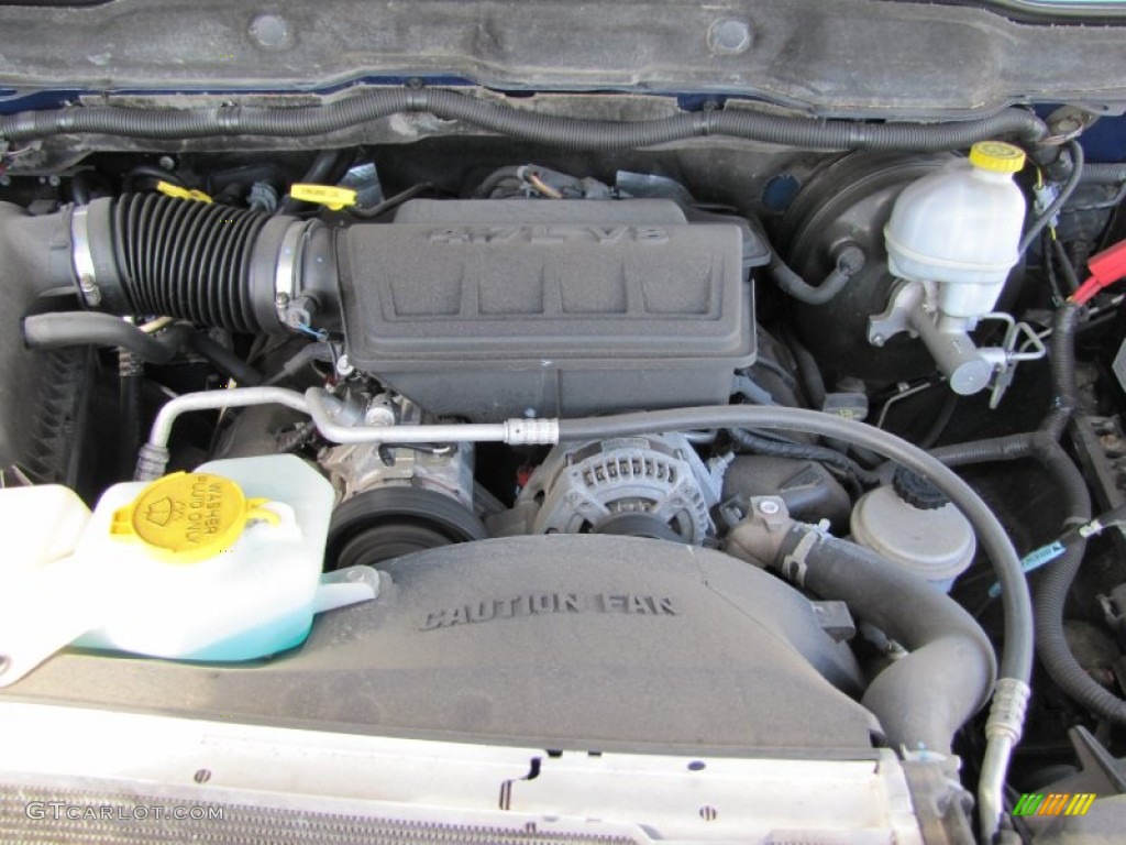 2008 Dodge Ram 1500 Big Horn Edition Quad Cab 4.7 Liter SOHC 16-Valve Flex Fuel Magnum V8 Engine Photo #52270990