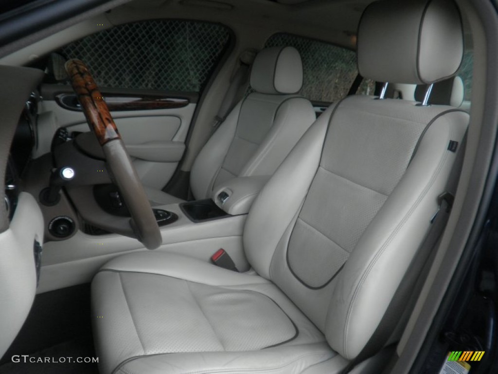 Champagne/Mocha Interior 2008 Jaguar XJ Vanden Plas Photo #52271122