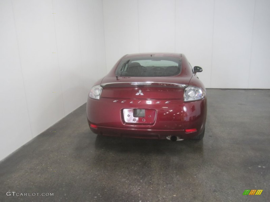2007 Eclipse GS Coupe - Ultra Red Pearl / Dark Charcoal photo #10