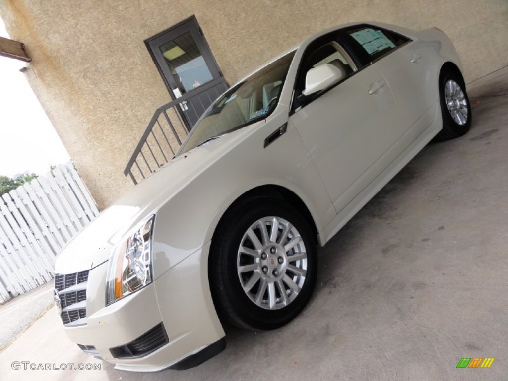 2011 CTS 3.0 Sedan - Vanilla Latte Metallic / Cashmere/Cocoa photo #1