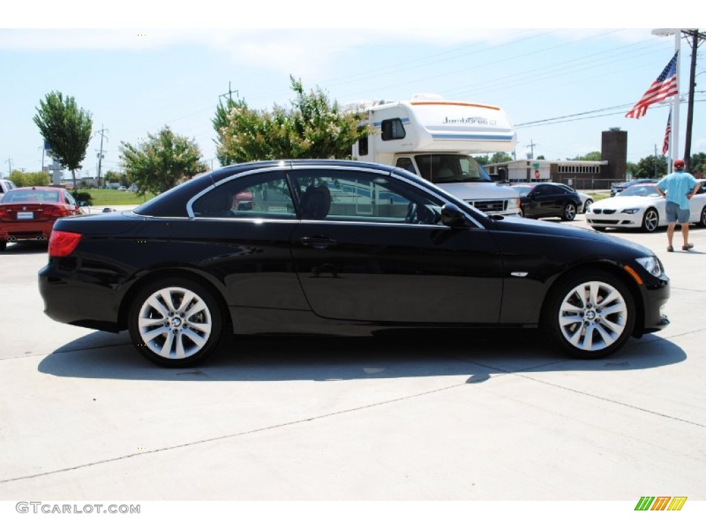 2011 3 Series 328i Convertible - Jet Black / Saddle Brown Dakota Leather photo #4
