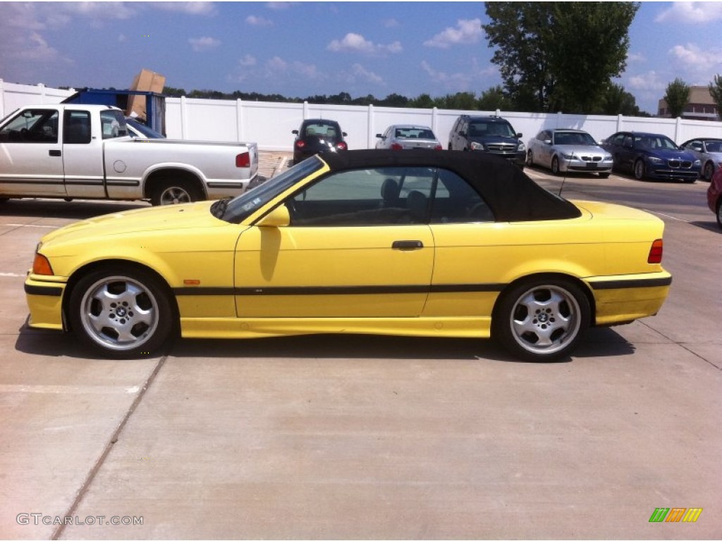 Dakar Yellow 1998 BMW M3 Convertible Exterior Photo #52272775