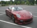 Ruby Red Metallic 2009 Porsche 911 Turbo Coupe Exterior