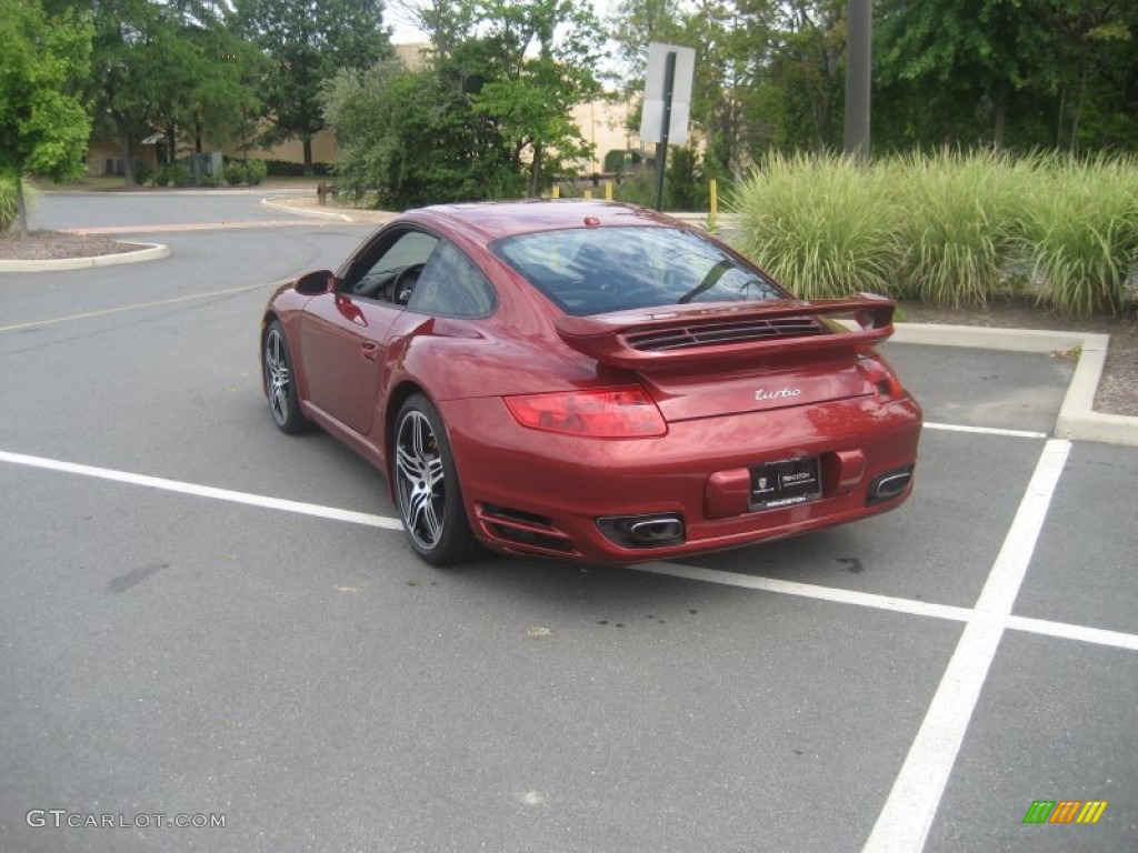Ruby Red Metallic 2009 Porsche 911 Turbo Coupe Exterior Photo #52273225