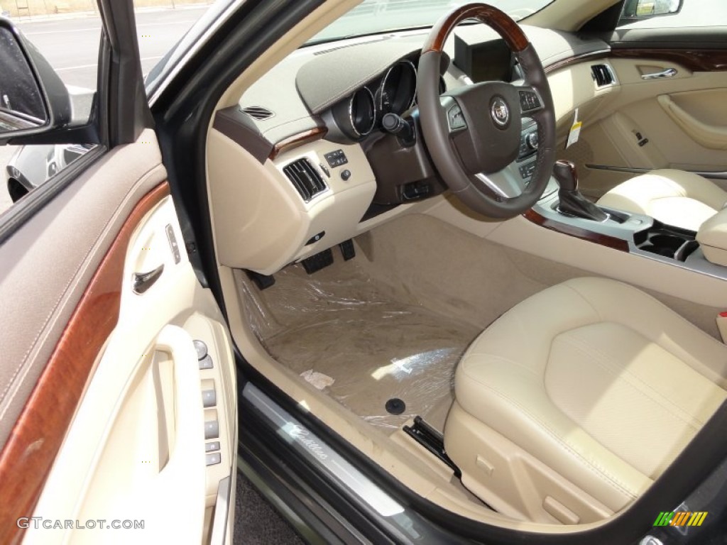 Cashmere/Cocoa Interior 2011 Cadillac CTS 4 3.0 AWD Sedan Photo #52273237