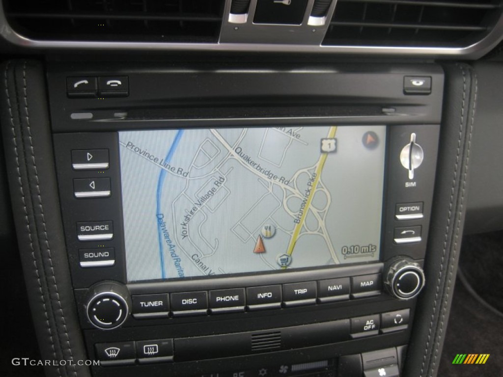 2009 Porsche 911 Turbo Coupe Navigation Photos