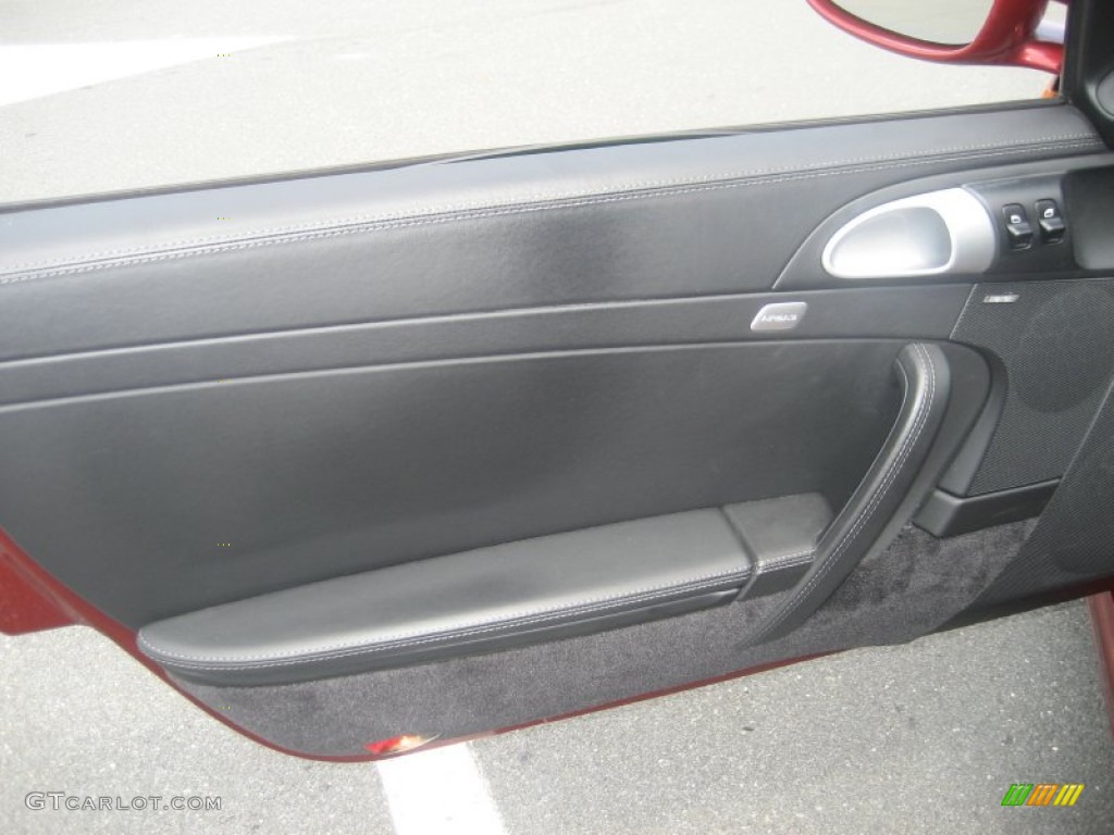 2009 911 Turbo Coupe - Ruby Red Metallic / Black photo #24