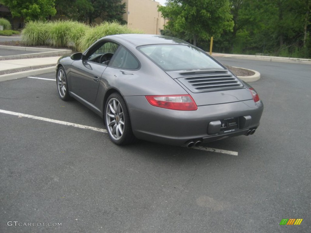 2007 911 Carrera S Coupe - Meteor Grey Metallic / Stone Grey photo #4