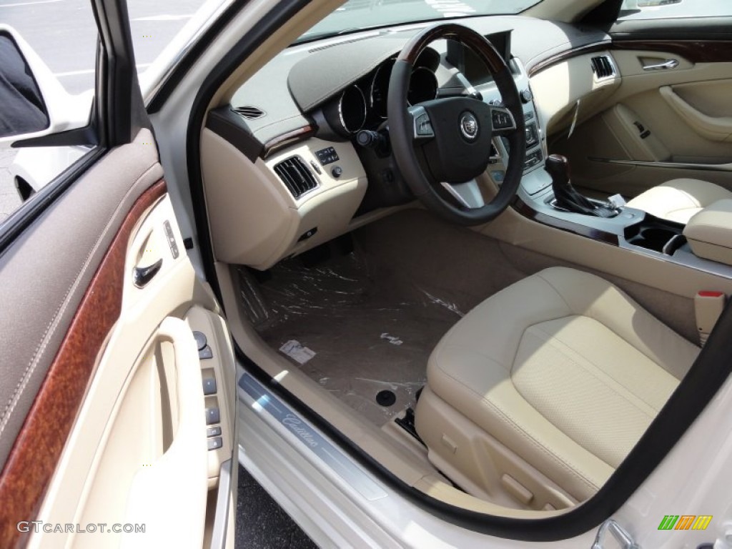 Cashmere/Cocoa Interior 2011 Cadillac CTS 4 3.6 AWD Sedan Photo #52274026