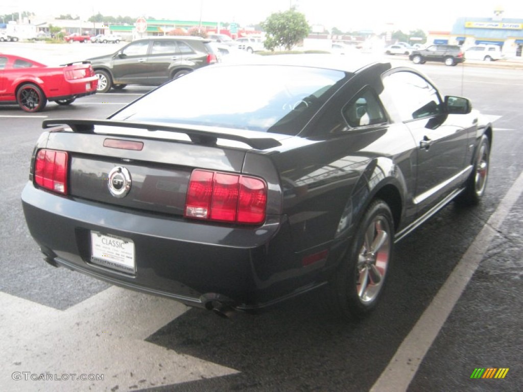 2007 Mustang GT Premium Coupe - Alloy Metallic / Black/Dove Accent photo #5