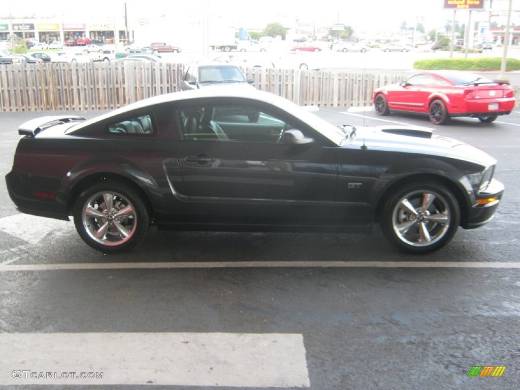 2007 Mustang GT Premium Coupe - Alloy Metallic / Black/Dove Accent photo #6