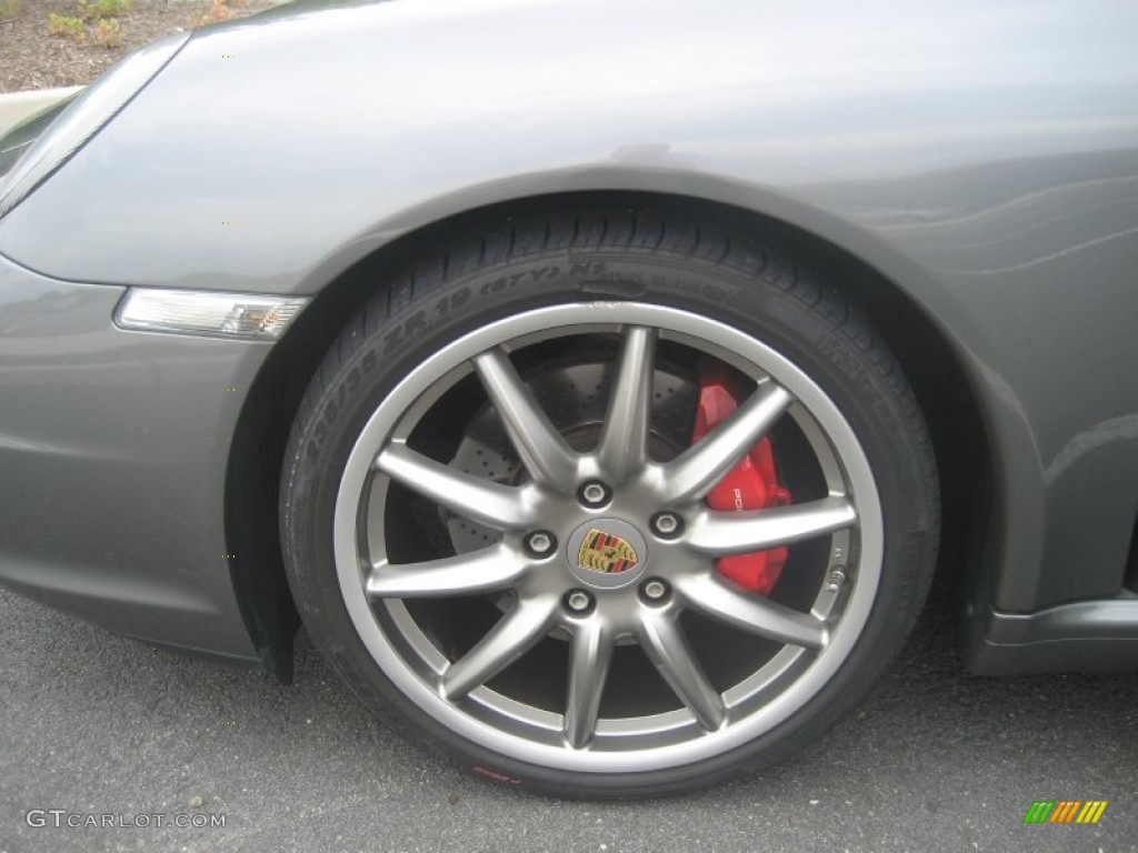 2007 911 Carrera S Coupe - Meteor Grey Metallic / Stone Grey photo #30