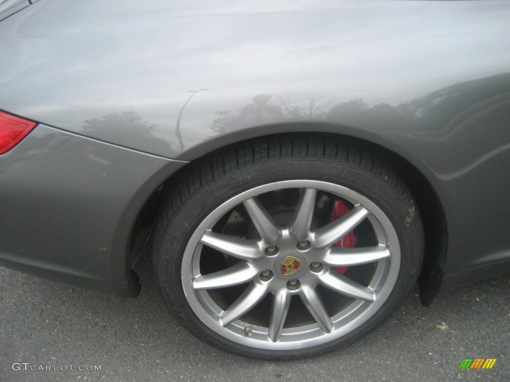 2007 911 Carrera S Coupe - Meteor Grey Metallic / Stone Grey photo #32