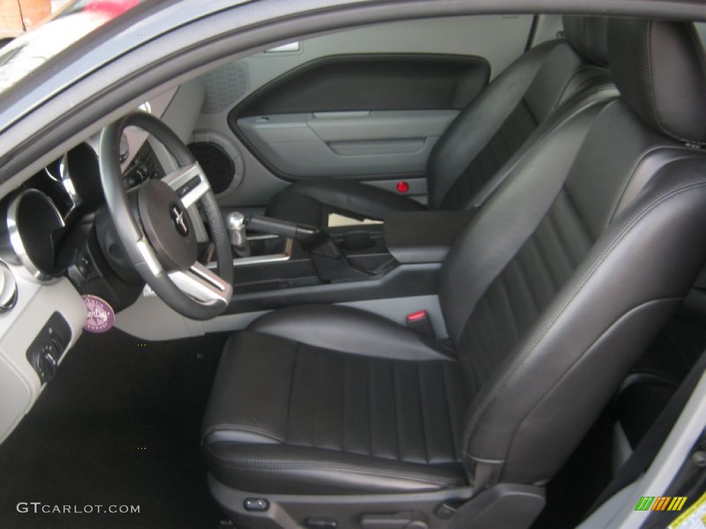 2007 Mustang GT Premium Coupe - Alloy Metallic / Black/Dove Accent photo #14