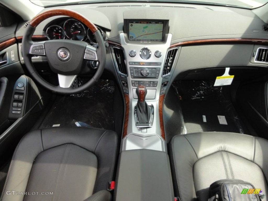 2011 Cadillac CTS 4 3.6 AWD Sedan Ebony Dashboard Photo #52274440