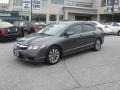 2009 Polished Metal Metallic Honda Civic EX-L Sedan  photo #2