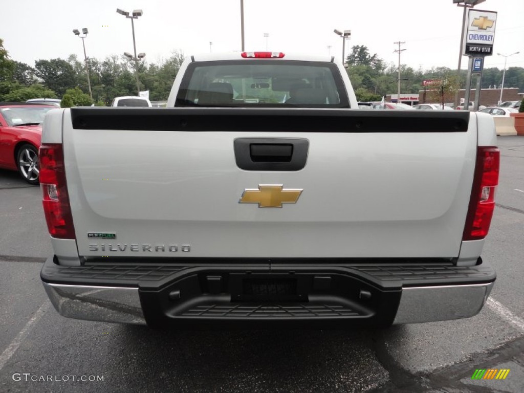 2011 Silverado 1500 Extended Cab 4x4 - Sheer Silver Metallic / Dark Titanium photo #6