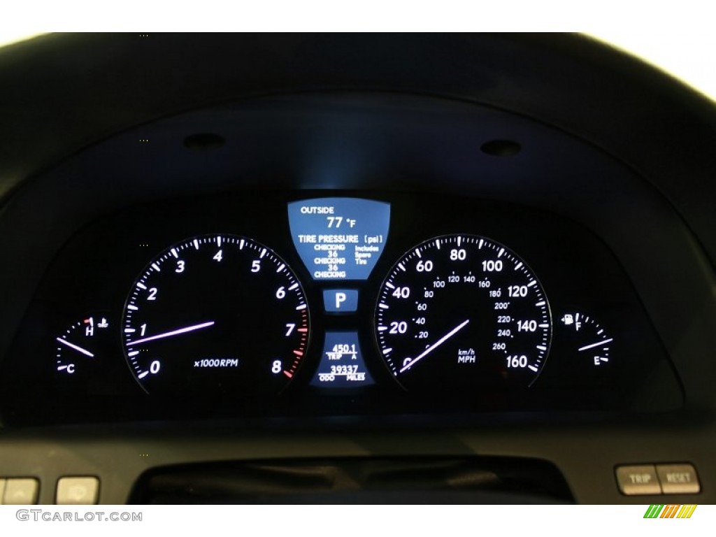 2010 Lexus LS 460 L AWD Gauges Photo #52275277