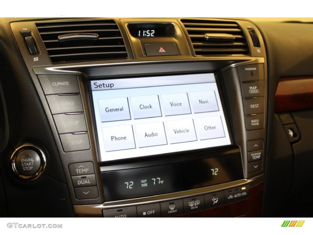 2010 Lexus LS 460 L AWD Controls Photo #52275325