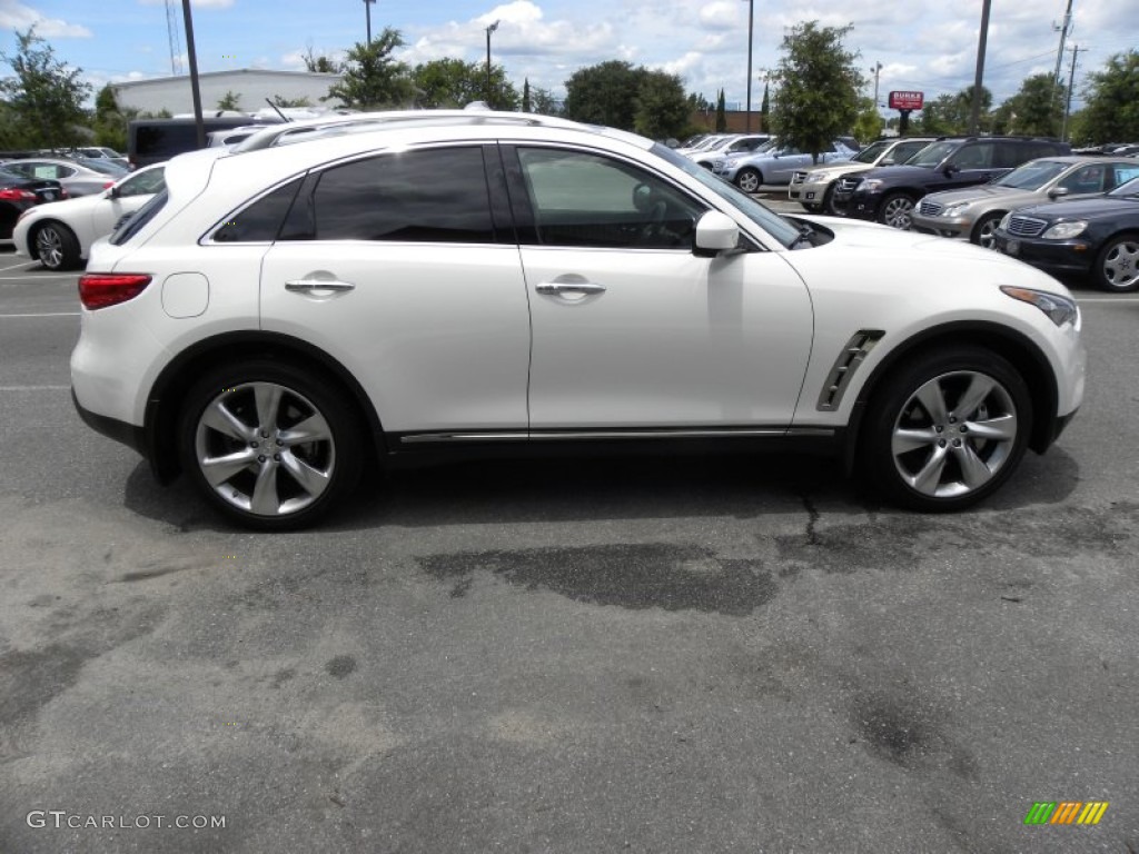 Moonlight White 2011 Infiniti FX 50 S AWD Exterior Photo #52275496