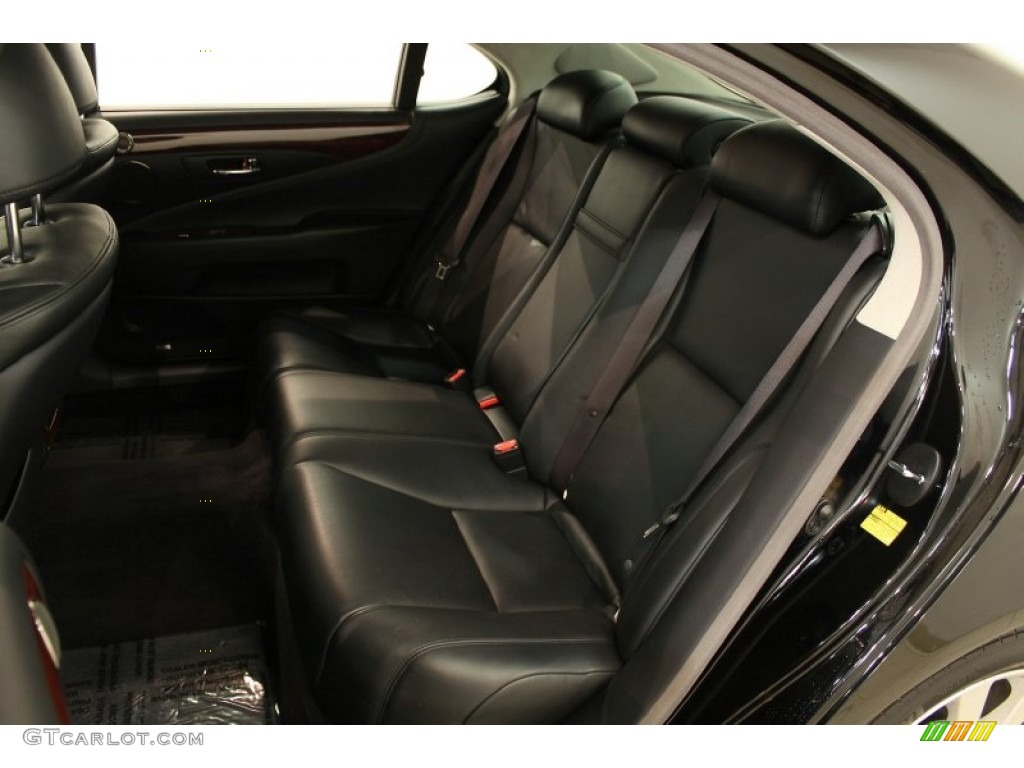 Black Interior 2010 Lexus LS 460 L AWD Photo #52275511