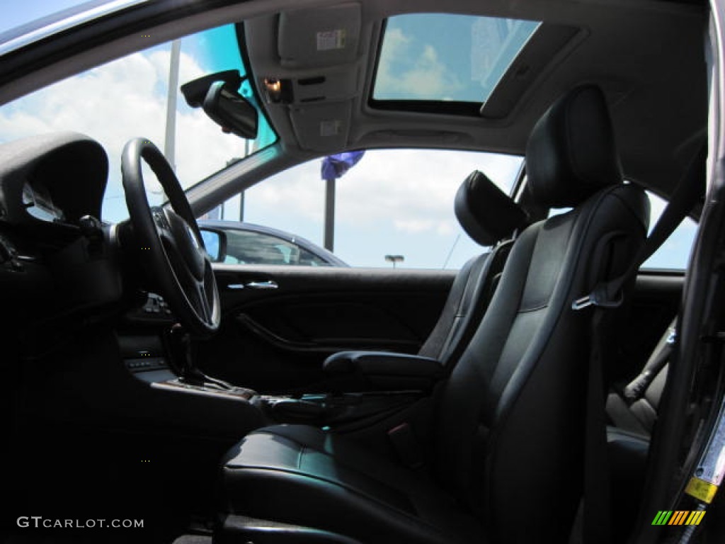 2006 3 Series 330i Coupe - Jet Black / Black photo #6