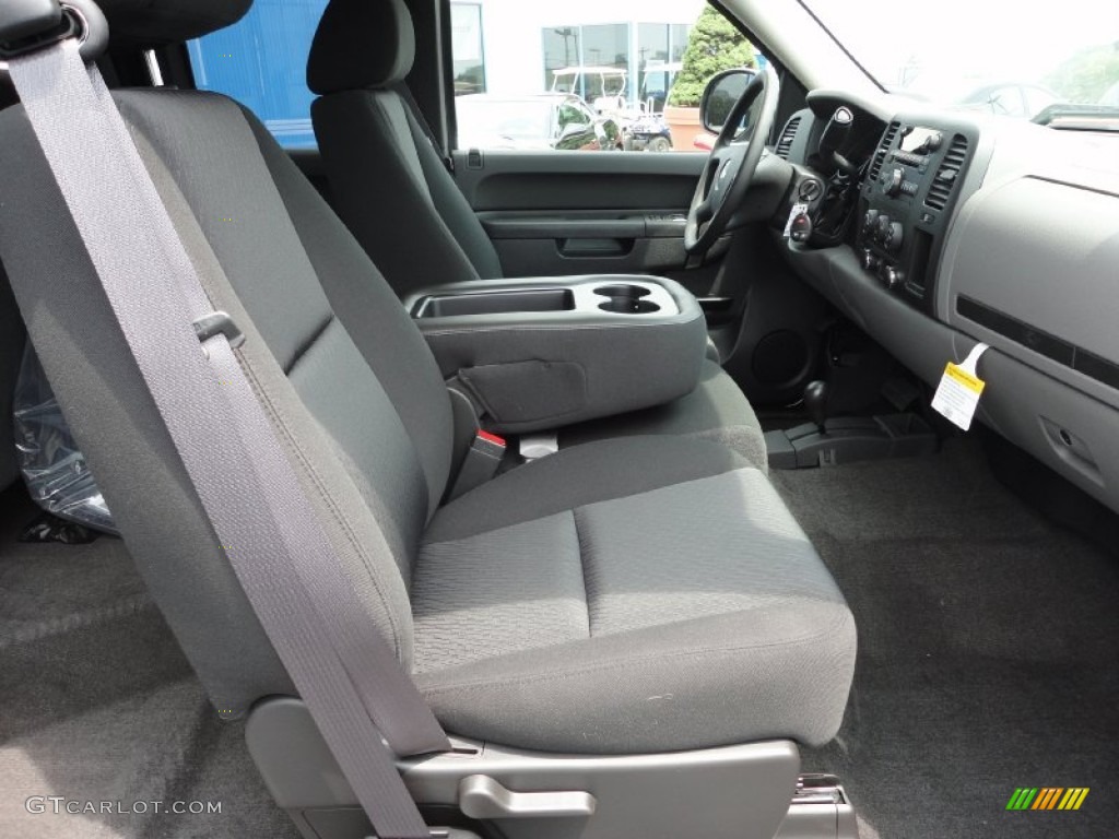 2011 Silverado 1500 LS Extended Cab 4x4 - Sheer Silver Metallic / Dark Titanium photo #16