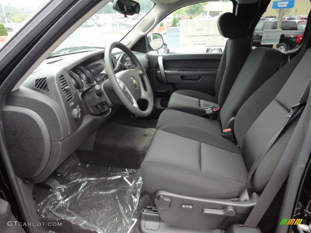 2011 Silverado 1500 LT Extended Cab 4x4 - Black / Ebony photo #10