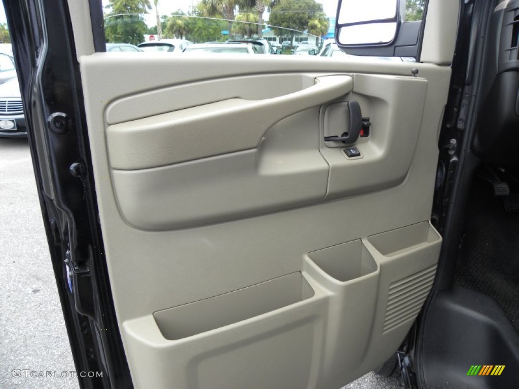 2008 Express 2500 Passenger Conversion Van - Black / Neutral photo #4
