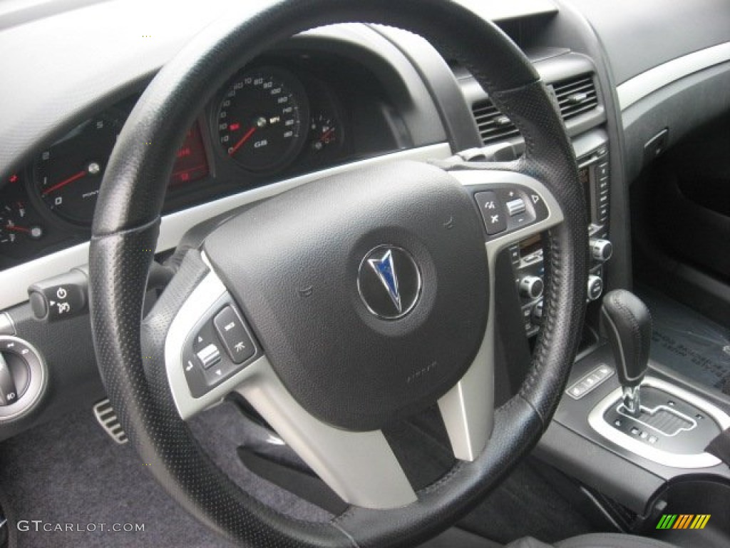 2009 G8 GT - Stryker Blue Metallic / Onyx photo #26