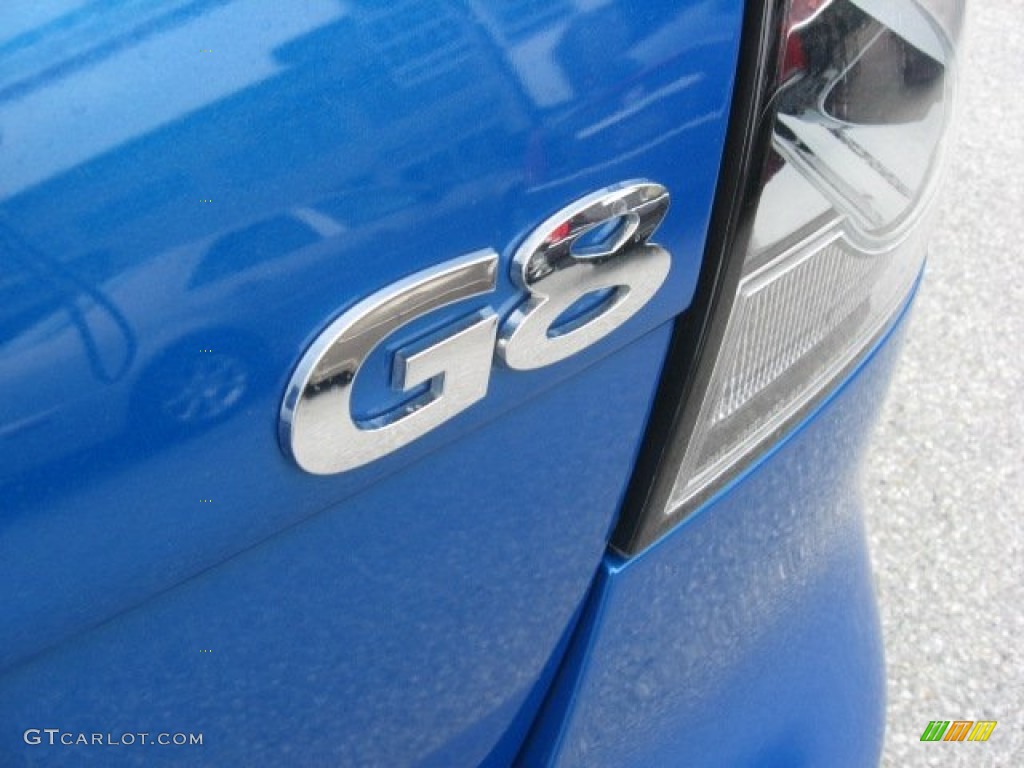 2009 G8 GT - Stryker Blue Metallic / Onyx photo #47