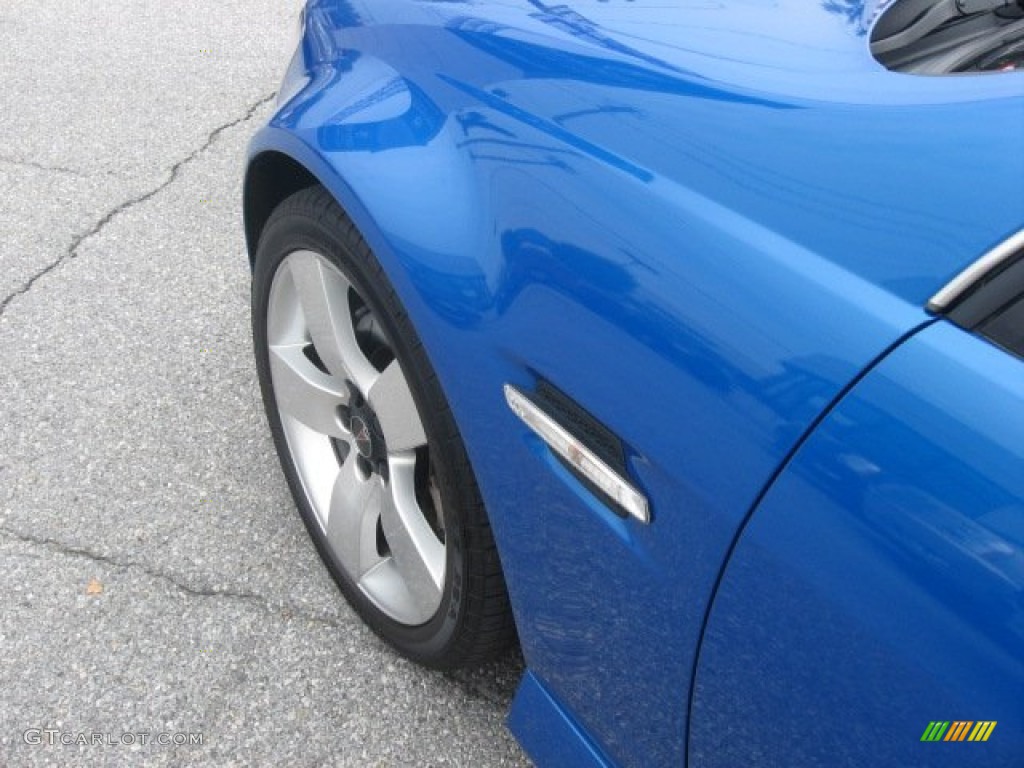 2009 G8 GT - Stryker Blue Metallic / Onyx photo #53