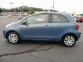 2008 Bayou Blue Pearl Toyota Yaris 3 Door Liftback  photo #4