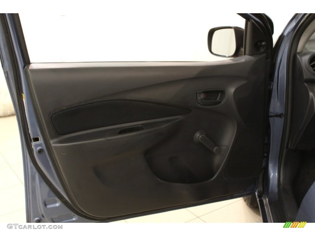2010 Yaris Sedan - Pacific Blue Metallic / Dark Charcoal photo #5
