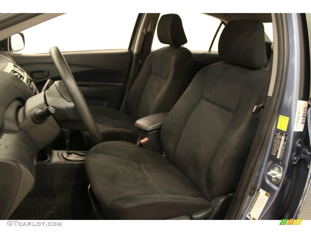 2010 Yaris Sedan - Pacific Blue Metallic / Dark Charcoal photo #6