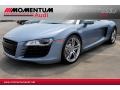 2011 Jet Blue Metallic Audi R8 Spyder 4.2 FSI quattro  photo #5
