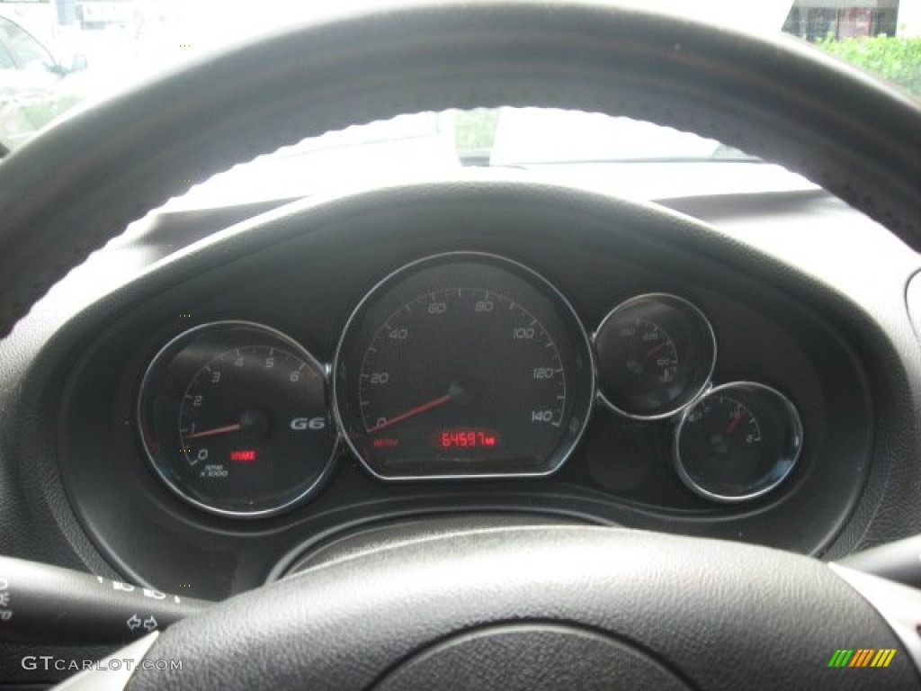 2006 G6 GTP Coupe - Stealth Gray Metallic / Ebony photo #22