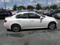 2008 Ivory Pearl White Infiniti G 35 S Sport Sedan  photo #13