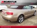 Aurum Beige Metallic - A5 2.0T quattro Convertible Photo No. 15